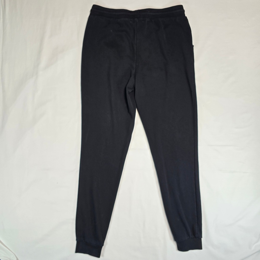 Guess Los Angeles Womens Black Sequin Logo Jogger Sweatpants R1BQ29KAECO Medium - Picture 2 of 16